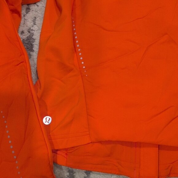 Lululemon Push Your Pace Jacket Solar Orange - Picture 13 of 13